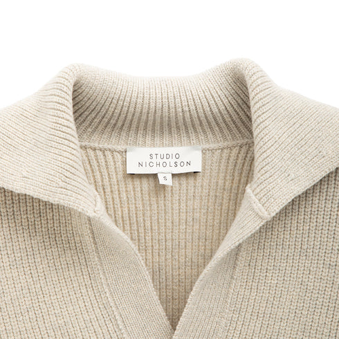 Studio Nicholson Nash Knit Natural SNM-1295 Degli Uberti